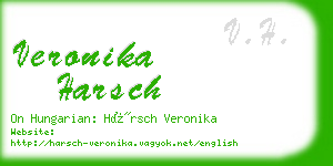 veronika harsch business card